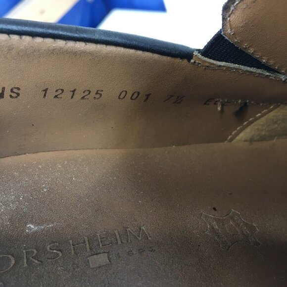 Florsheim Black Leather Penny Loafer Size 7.5 EEE - Picture 8 of 11